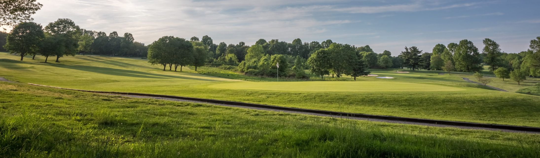 Golf course hole